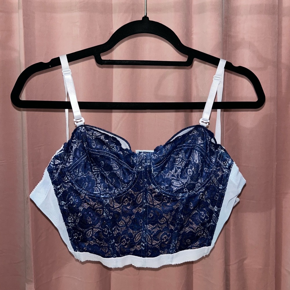 Vintage Denim Bralette ✨Grease Vibes✨